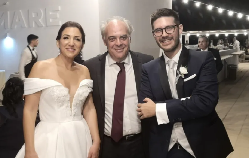 Festa a Video Calabria. Angela e Giuseppe sposi: auguri al direttore di TgCal24