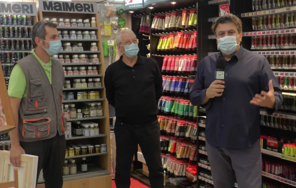 “Catanzaro e dintorni” su VideoCalabria: l'artigianato di qualità e il ruolo de "La Sfera" nel mondo dell'arte pittorica