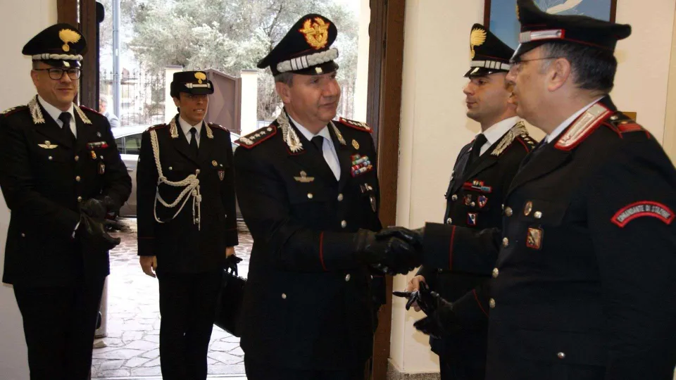 Gioia Tauro, il generale Domizi incontra i Carabinieri