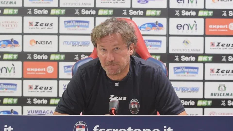 Serie B, Stroppa (Crotone): «Stiamo bene, affrontiamo questa ennesima finale» (VIDEO)