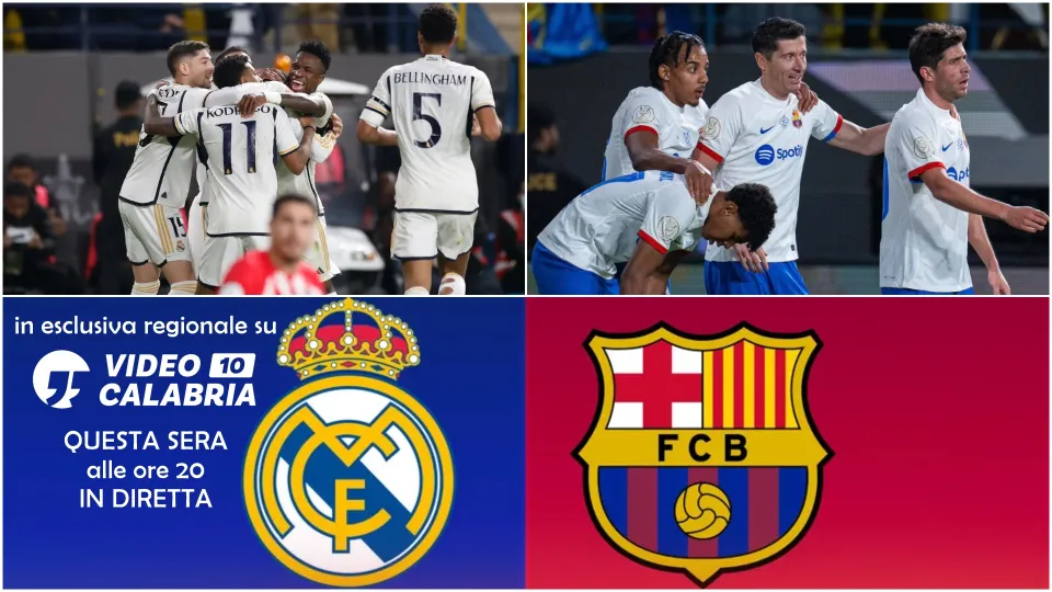 Supercoppa di Spagna: è di nuovo "Clásico" tra Barça e Real