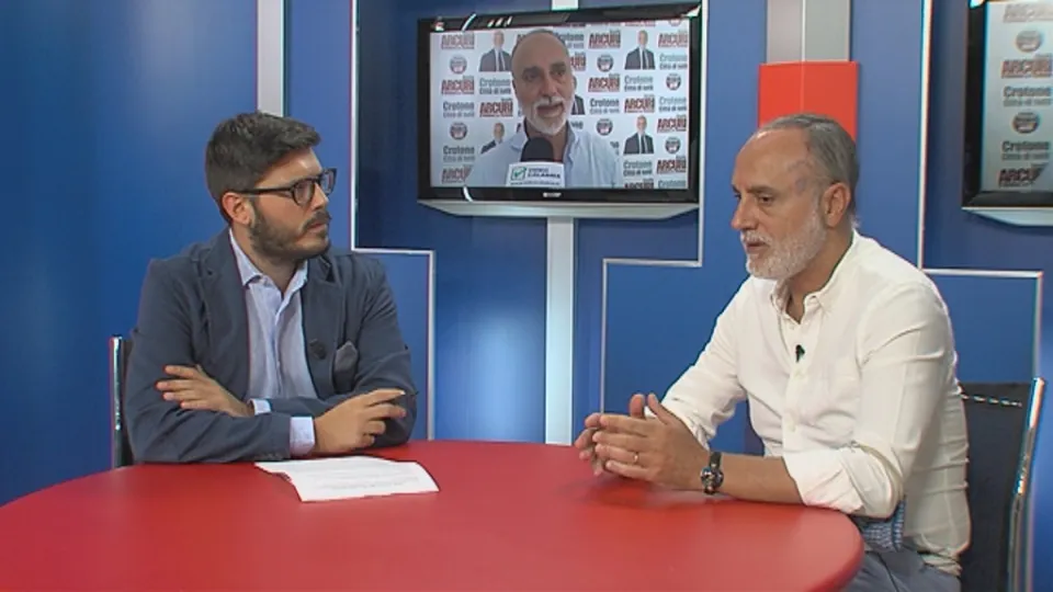 Elezioni Comunali di Crotone: intervista tv al candidato sindaco Danilo Arcuri