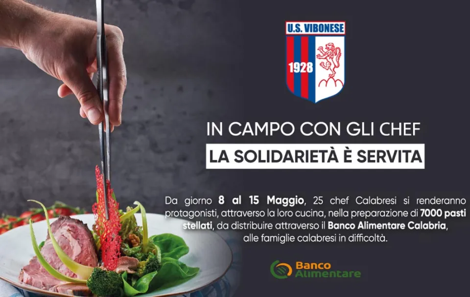"La solidarietà è servita", Vibonese e chef calabresi insieme per il Banco alimentare