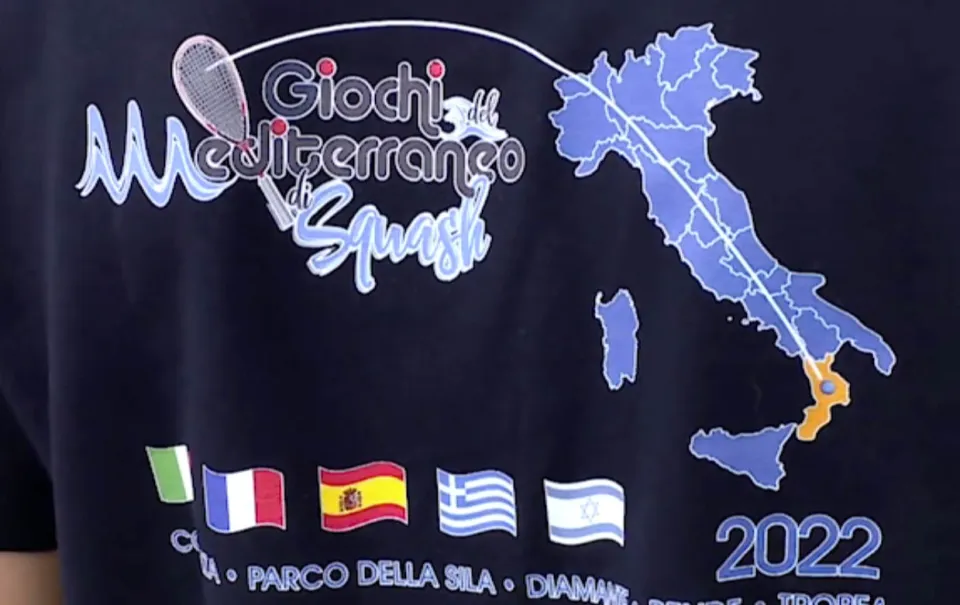 A Rende cinque Paesi si confrontano nei Giochi del Mediterraneo di squash