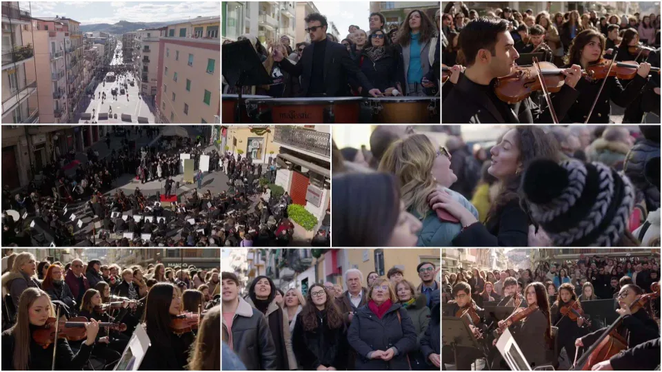"Tutti cantano Sanremo": il promo Rai girato a Cosenza