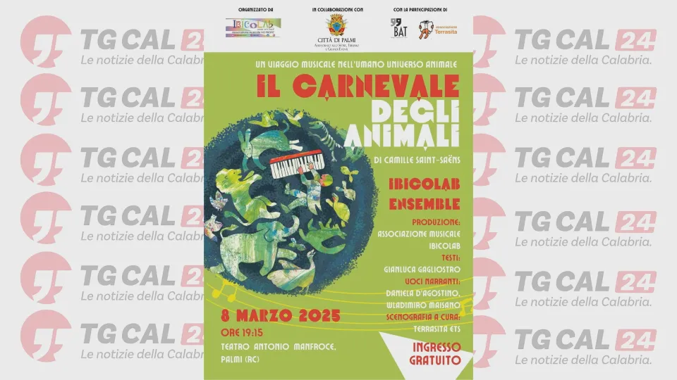 APPUNTAMENTI | “Il Carnevale degli Animali” al teatro Manfroce di Palmi