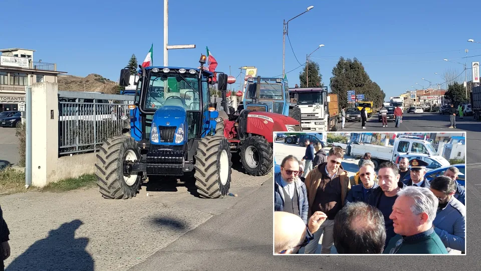 Protesta degli agricoltori: i sindaci del Catanzarese incontrano i manifestanti
