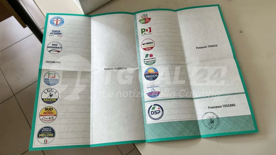 REGIONALI 2025 | Affluenza in Calabria alle ore 23: 29,08%