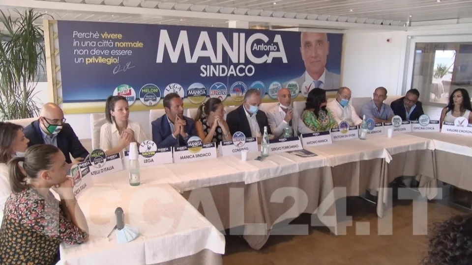VIDEO | Elezioni Comunali a Crotone: otto i punti nel programma di Antonio Manica