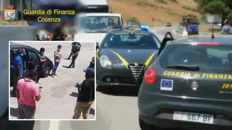 Lotta al capolarato, maxi operazione della Finanza di Cosenza: 60 le misure cautelari (VIDEO)