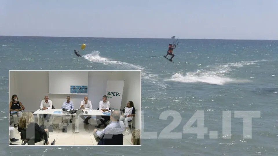 Sport: ai nastri di partenza il Bper Kite Show sulle spiagge di Gabella (VIDEO)