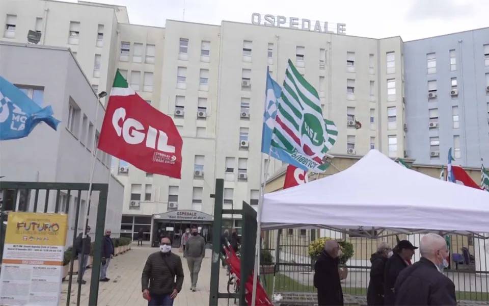 Più attenzione dal Governo per la Calabria: le rivendicazioni dei sindacati partono dall'ospedale di Crotone