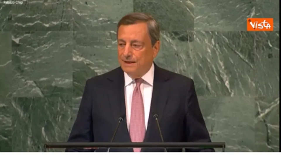 Draghi: "Ue deve imporre un tetto al prezzo dell'importazione del gas" (Video)