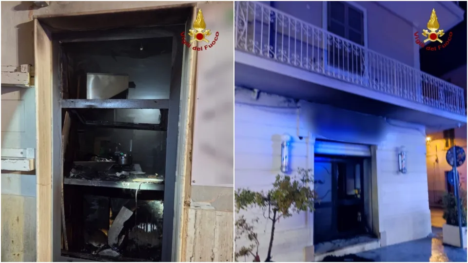 Notte di fuoco a Lamezia: incendiate due attività commerciali
