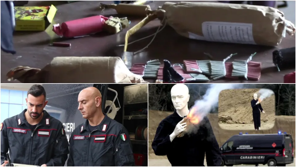 Corretto uso e pericoli dei fuochi d'artificio a Capodanno: i consigli degli Artificieri di Catanzaro (VIDEO)