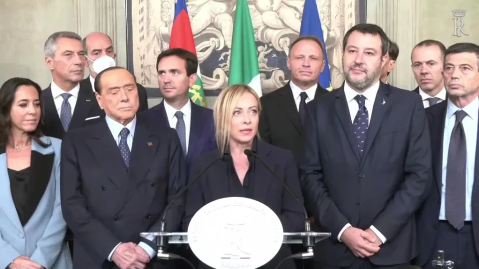Consultazioni, Meloni: "Abbiamo indicato me come persona incaricata di formare il governo" (VIDEO)