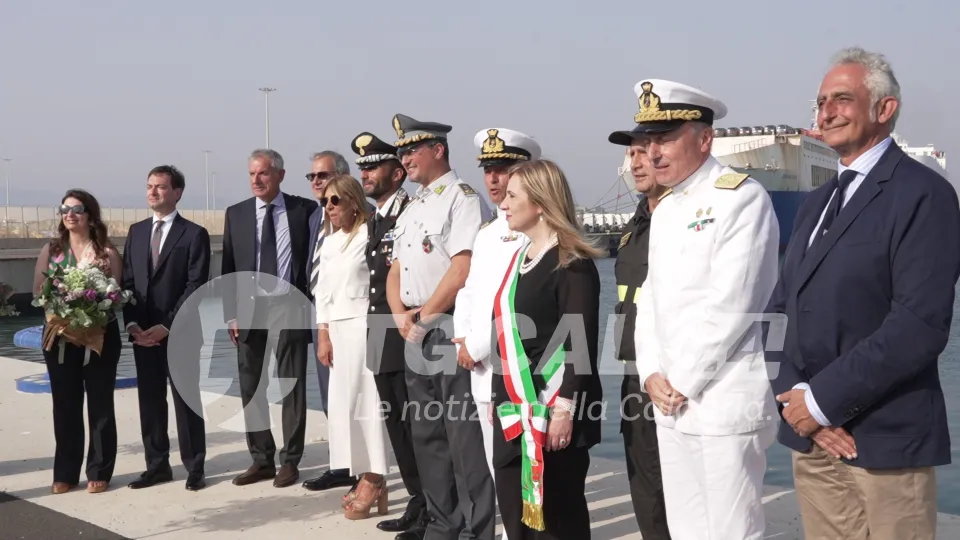 Inaugurata la banchina di ponente del porto di Gioia Tauro