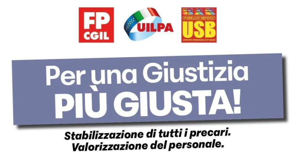 Giustizia, presidi in tutta la Calabria il 30 giugno e il primo luglio