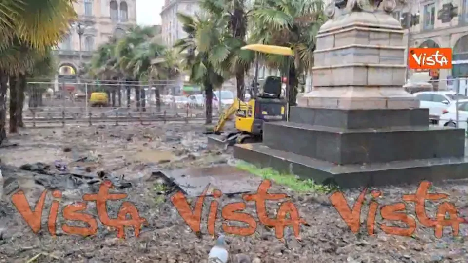 Via le palme da Piazza Duomo a Milano, aperto il cantiere per la realizzazione dell'Oasi Zegna