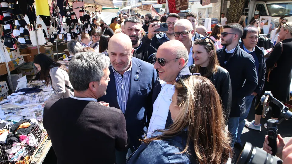 Tour in Calabria per il leader di Alternativa Popolare Bandecchi