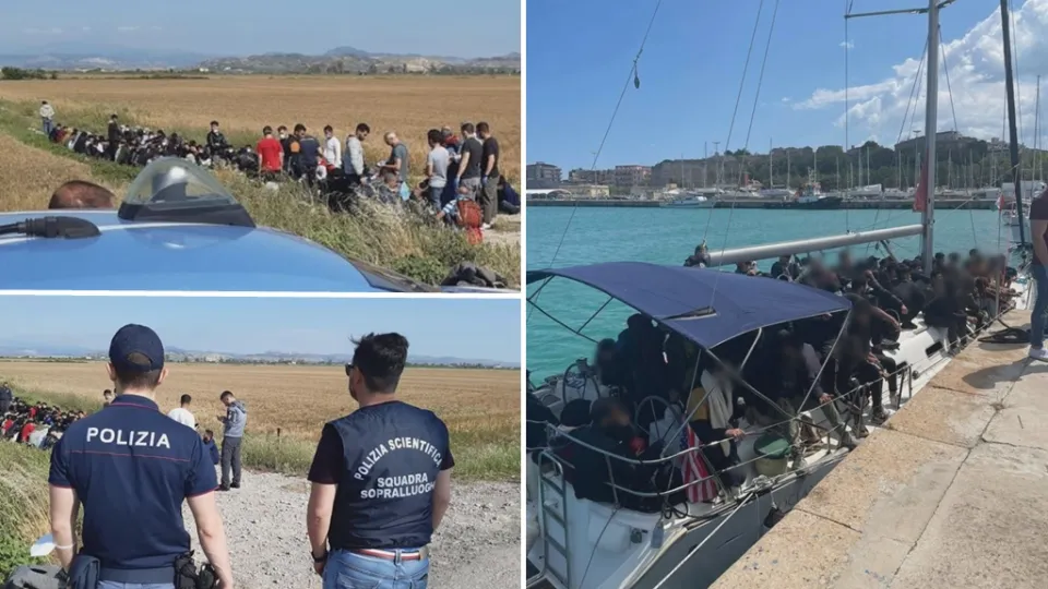 Nuovi sbarchi nel Crotonese: alcuni migranti trovati nelle campagne, altri soccorsi in mare